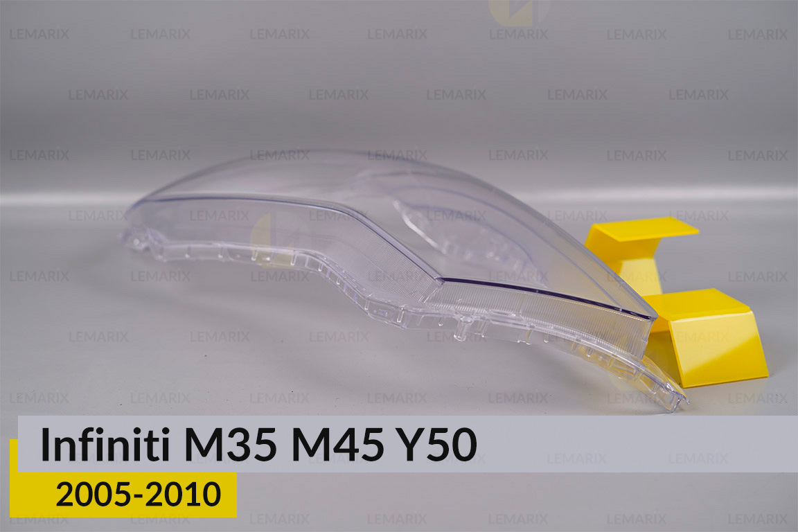 Стекло фары Infiniti M35 M45 Y50 (2005-2010) левое
