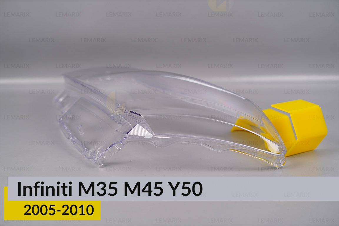 Стекло фары Infiniti M35 M45 Y50 (2005-2010) левое