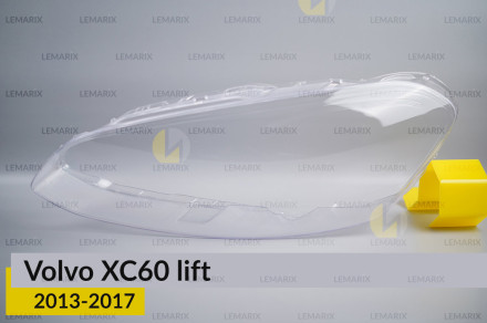 Скло фари Volvo XC60 (2013-2017) рест ліве