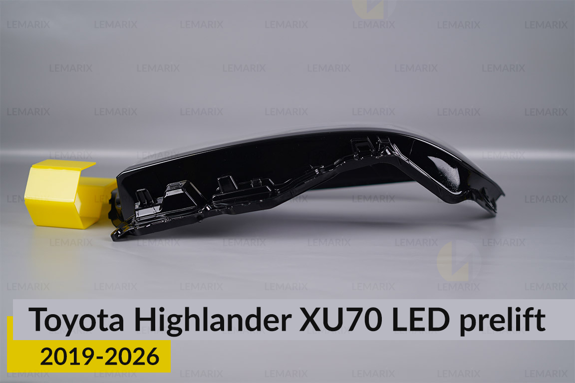 Скло фари Toyota Land Cruiser J300 (2021-2026) дорест ліве
