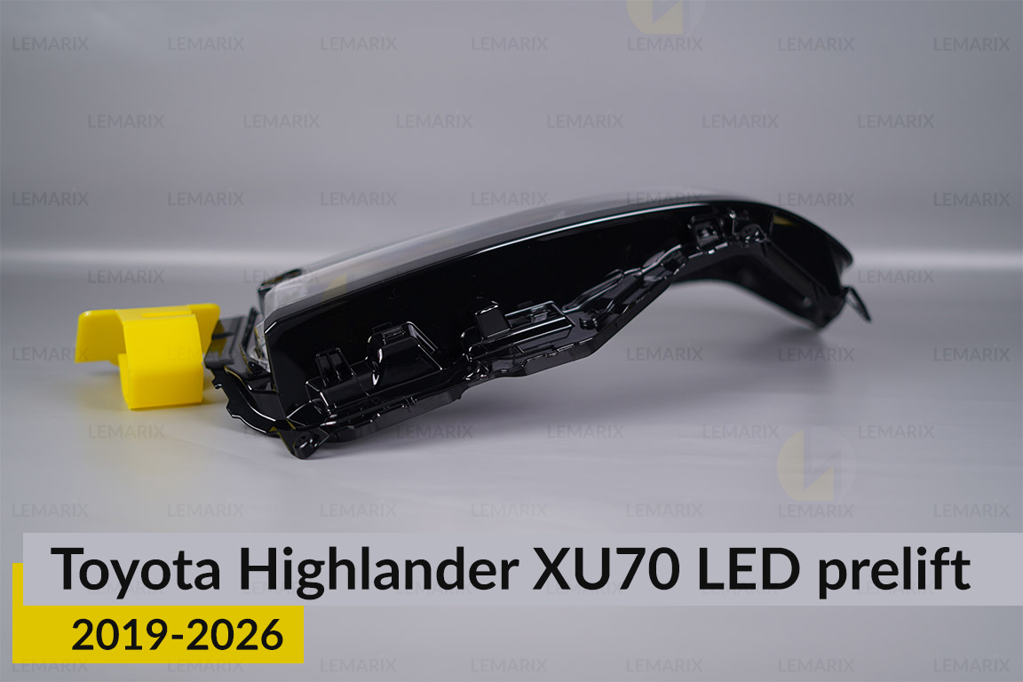 Скло фари Toyota Land Cruiser J300 (2021-2026) дорест ліве