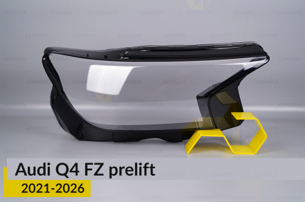 Скло фари Audi Q4 FZ (2021-2026) дорест праве