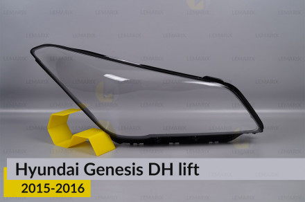Скло фари Hyundai Genesis DH (2015-2016) рест праве