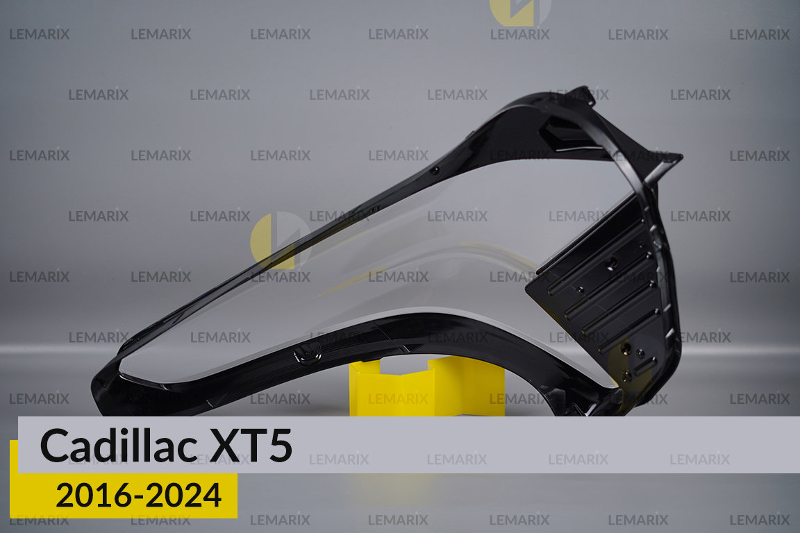 Скло фари Cadillac XT5 (2016-2024) ліве