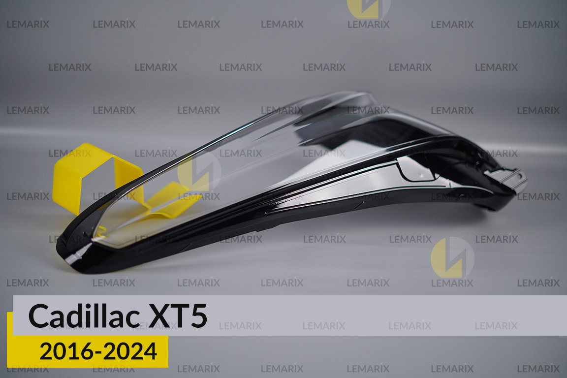 Скло фари Cadillac XT5 (2016-2024) ліве