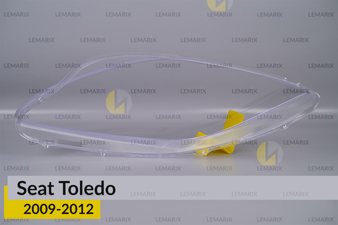Скло фари Seat Toledo (2009-2012) рест праве