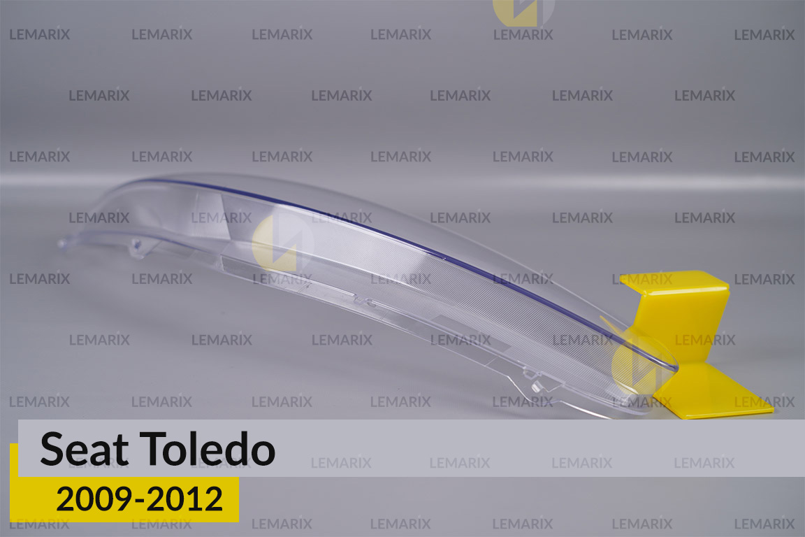Скло фари Seat Toledo (2009-2012) рест праве