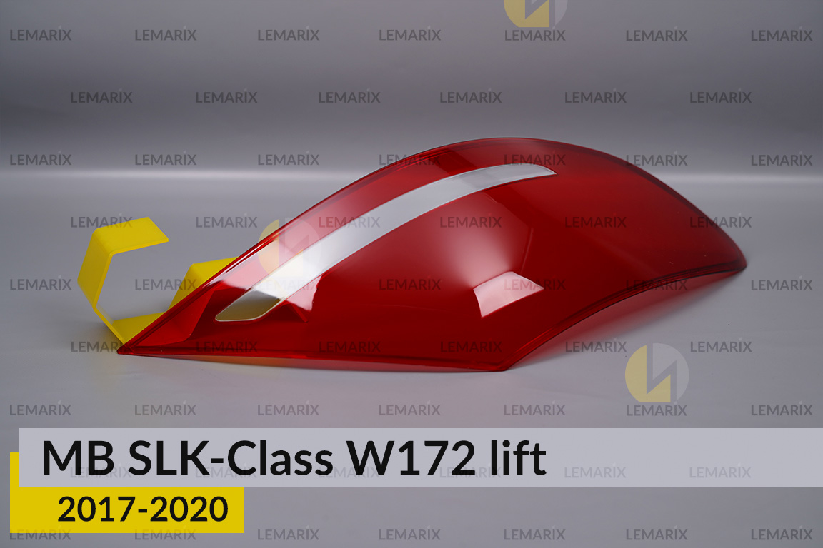 Стекло заднего фонаря Mercedes-Benz SLK-Class W172 (2017-2020) рест левое