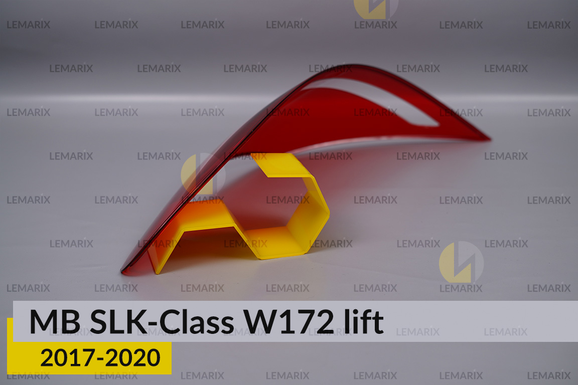Стекло заднего фонаря Mercedes-Benz SLK-Class W172 (2017-2020) рест левое