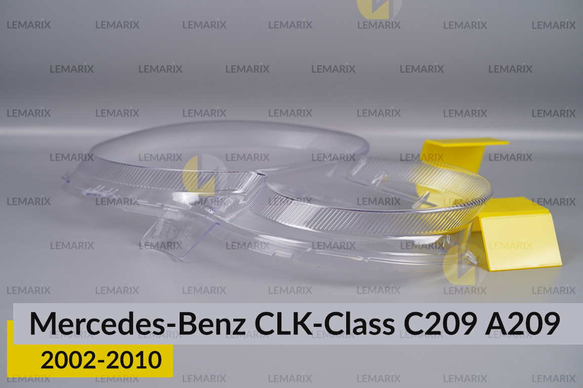 Стекло фары Mercedes-Benz CLK-Class C209 A209 (2002-2010) левое
