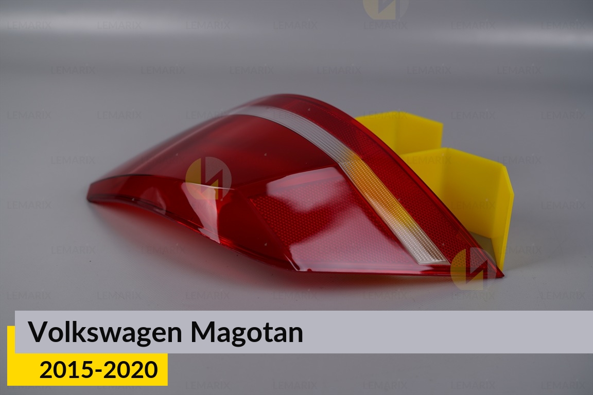 Стекло заднего фонаря внешнее в крыле VW Volkswagen Magotan (2015-2020) левое