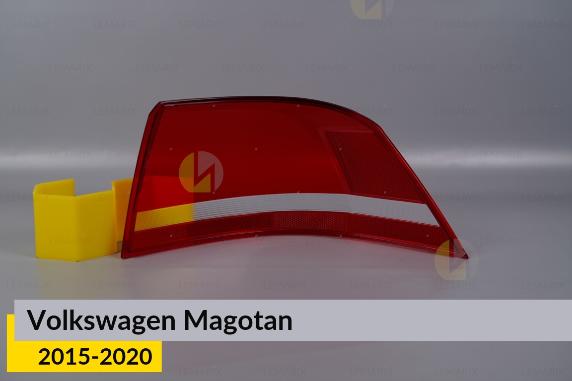 Стекло заднего фонаря внешнее в крыле VW Volkswagen Magotan (2015-2020) левое