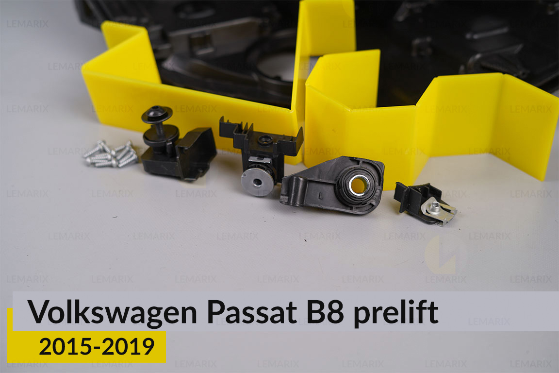 Ремкомплект кріплення корпуса фар VW Volkswagen Passat B8 (2015-2019) дорест правий – 4 од.