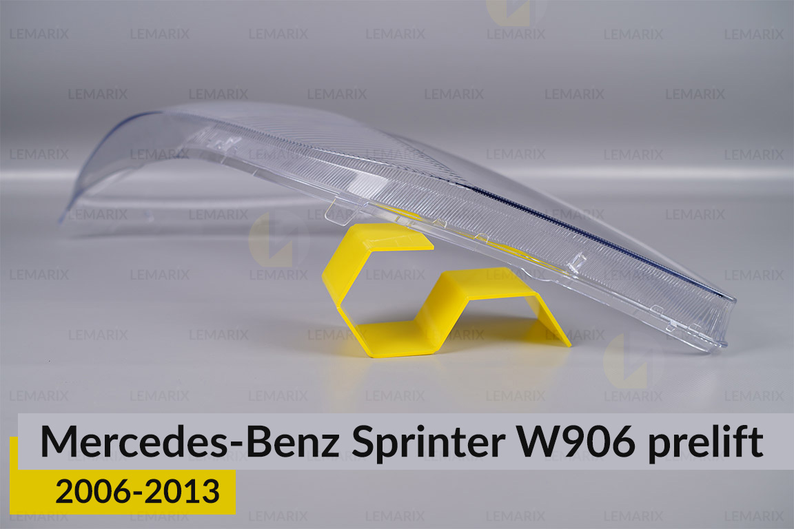Скло фари Mercedes-Benz Sprinter W906 (2006-2013) дорест ліве