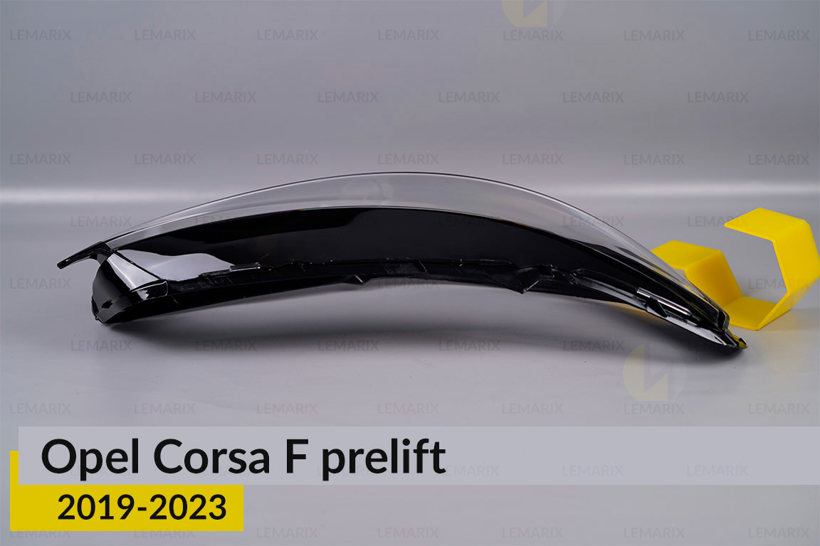 Скло фари Opel Corsa F (2019-2023) дорест праве