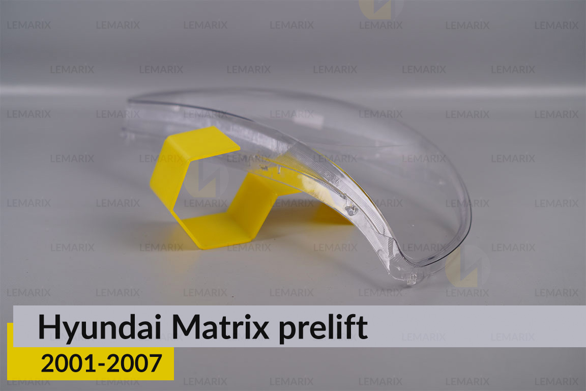 Скло фари Hyundai Matrix (2001-2007) I покоління дорест праве