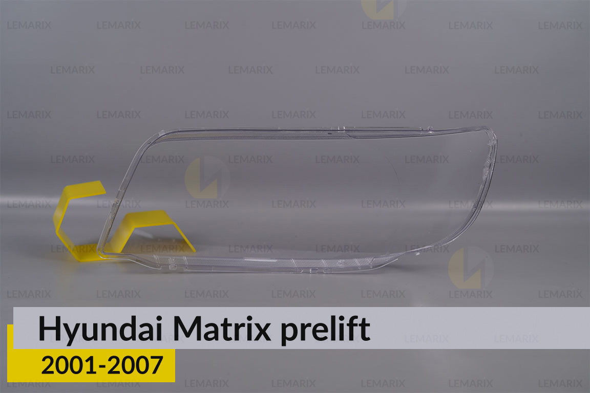 Скло фари Hyundai Matrix (2001-2007) I покоління дорест праве