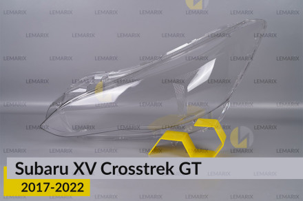 Стекло фары Subaru XV Crosstrek GT (2017-2022) левое