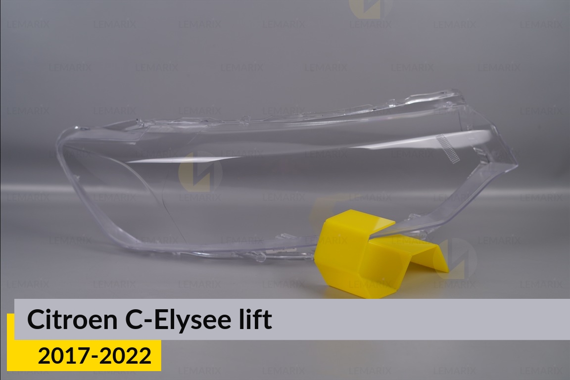 Стекло фары Citroen C-Elysee (2017-2022) рест правое