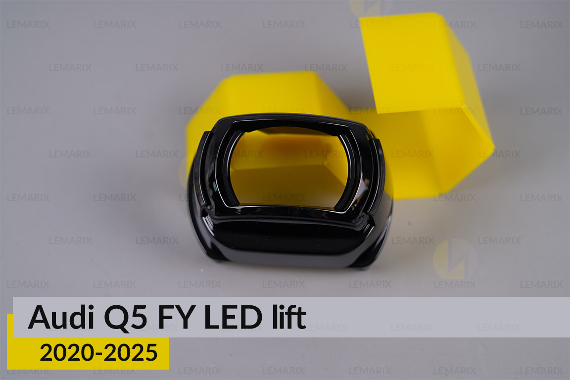 Декоративная маска линзы Audi Q5 FY LED (2020-2025) рест правая