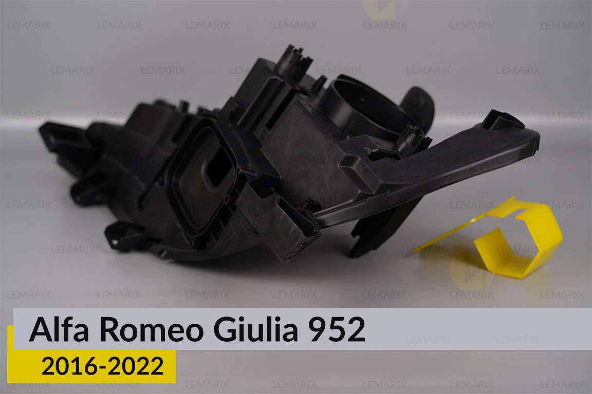 Корпус фары Alfa Romeo Giulia 952 (2016-2023) дорест правый