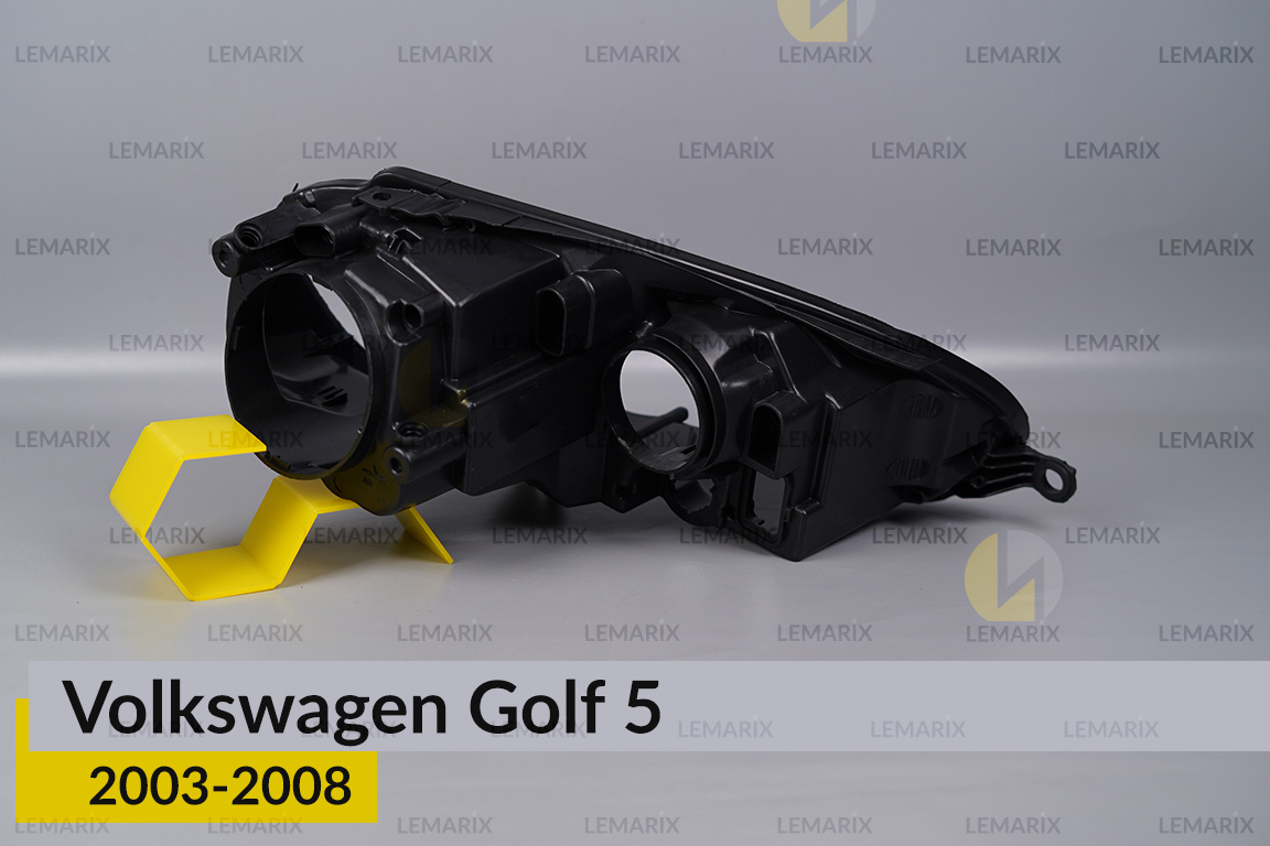 Корпус фары VW Volkswagen Golf 5 (2003-2008) левый