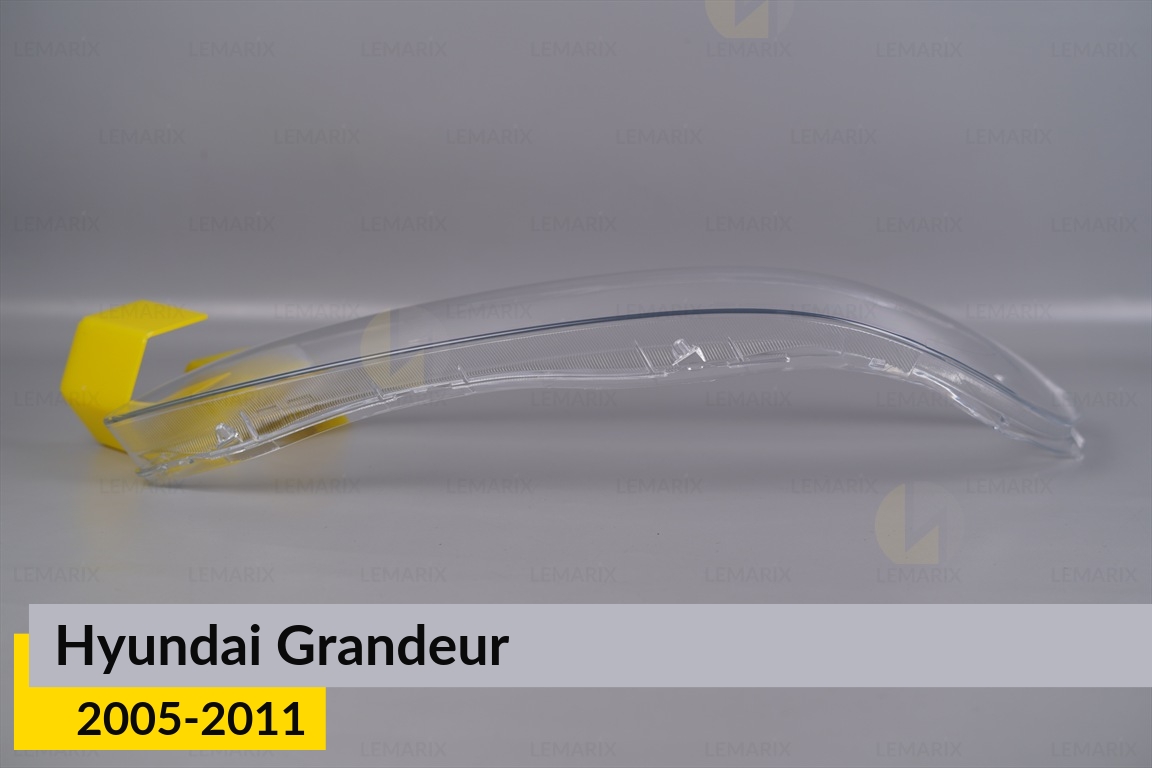 Стекло фары Hyundai Grandeur (2005-2011) левое