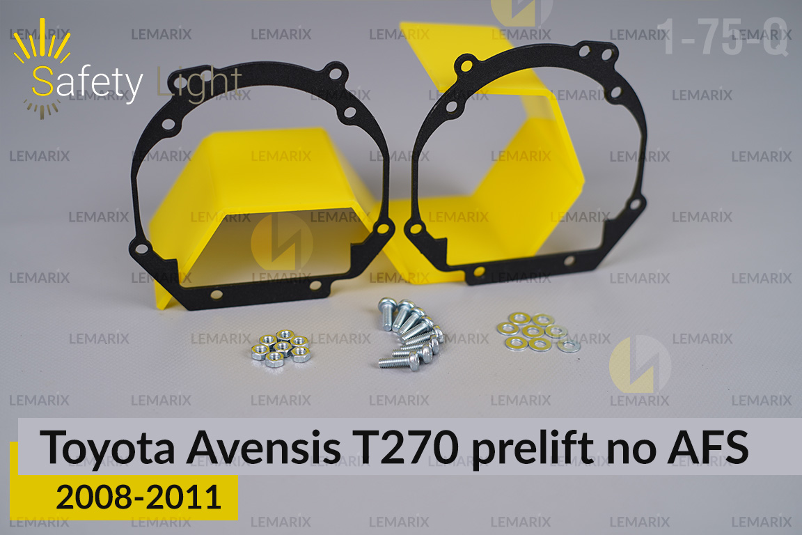 Перехідна рамка для Toyota Avensis T270 no AFS (2008-2011) дорест