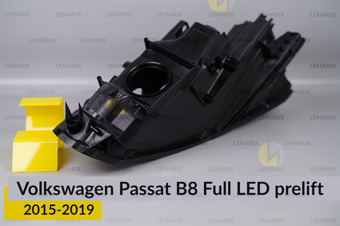 Корпус фары VW Volkswagen Passat B8 Full LED (2015-2019) дорест левый