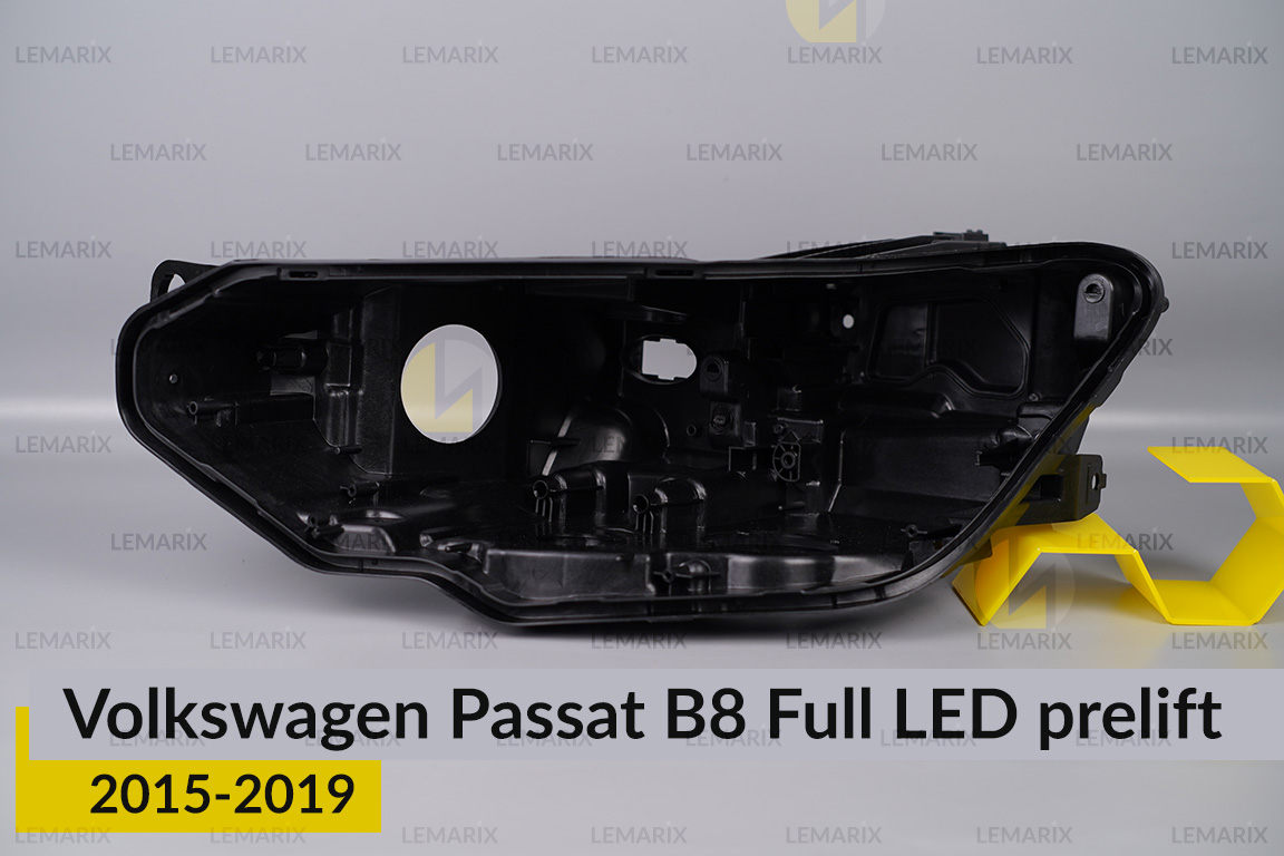 Корпус фары VW Volkswagen Passat B8 Full LED (2015-2019) дорест левый