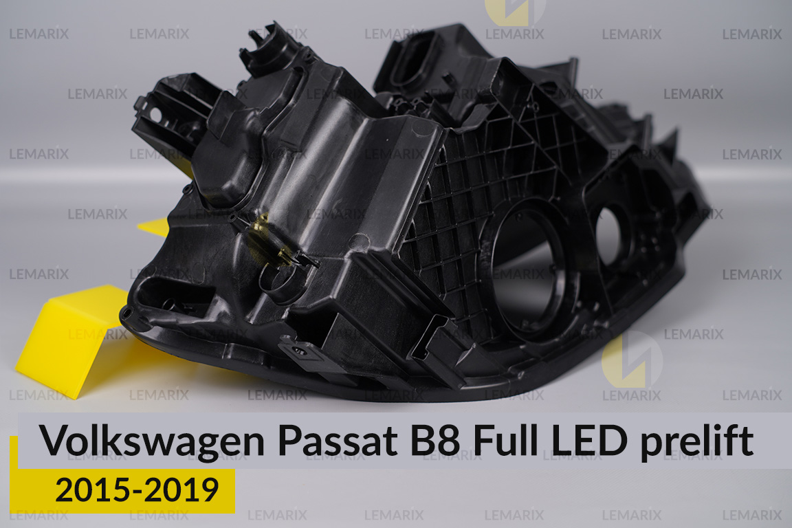 Корпус фары VW Volkswagen Passat B8 Full LED (2015-2019) дорест левый