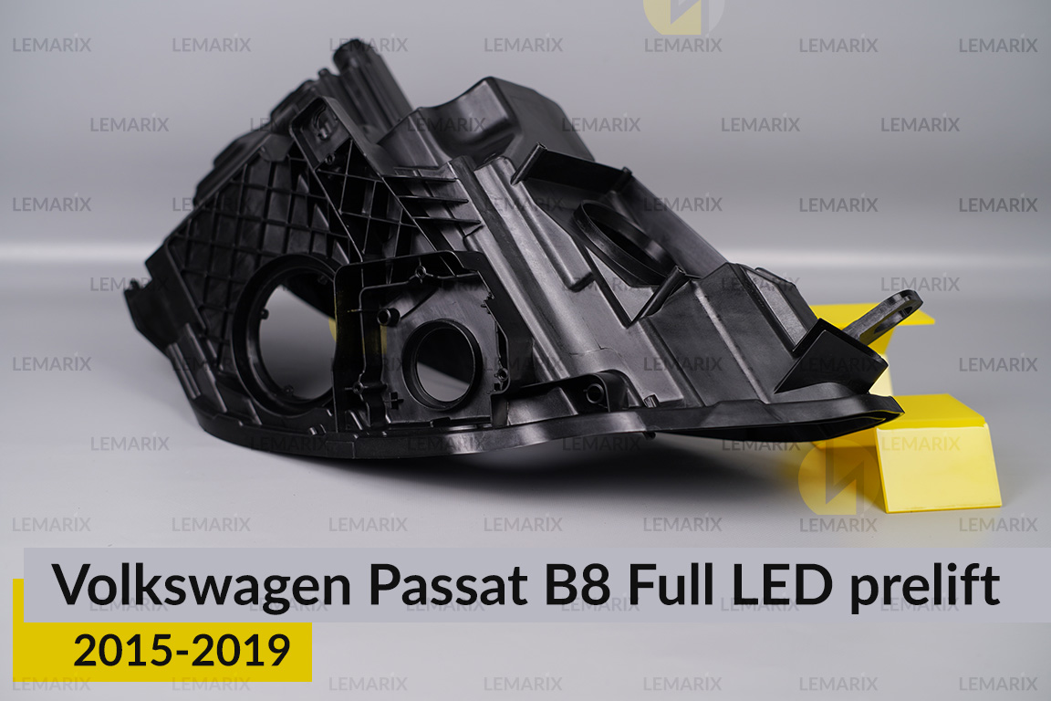 Корпус фары VW Volkswagen Passat B8 Full LED (2015-2019) дорест левый