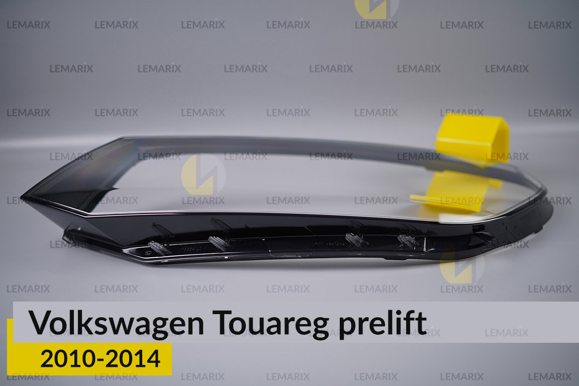 Стекло фары VW Volkswagen Touareg (2010-2014) дорест левое