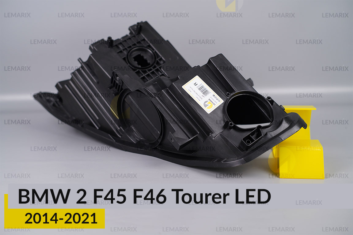 Корпус фары BMW 2 F45 F46 Tourer LED (2014-2018) дорест правый