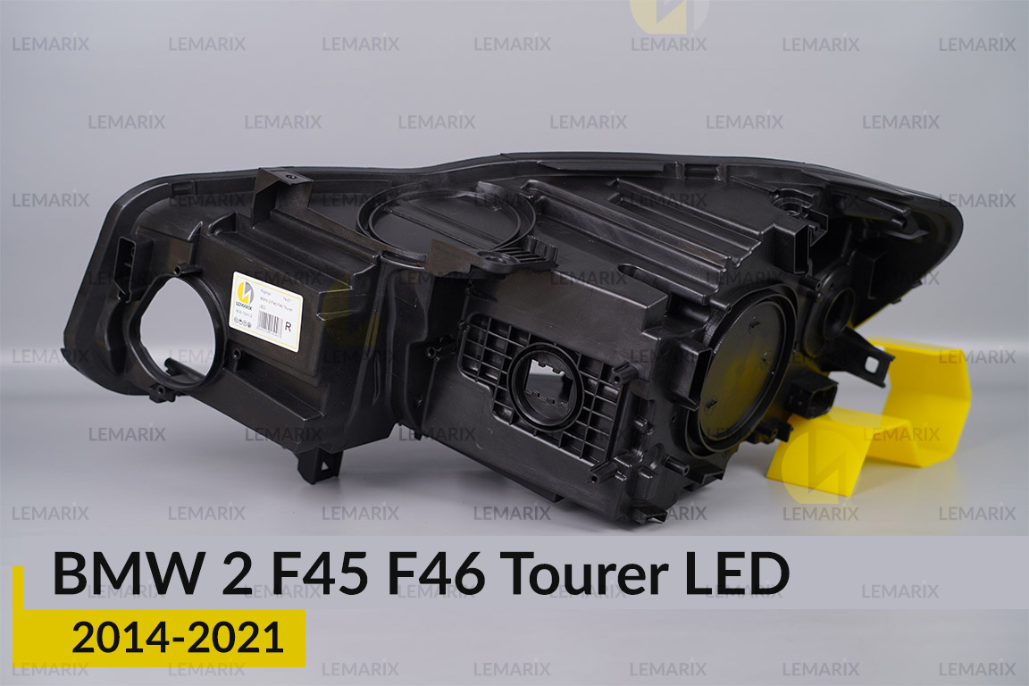 Корпус фары BMW 2 F45 F46 Tourer LED (2014-2018) дорест правый