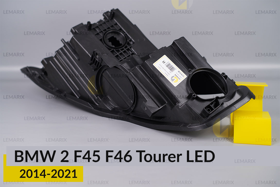 Корпус фары BMW 2 F45 F46 Tourer LED (2014-2018) дорест правый