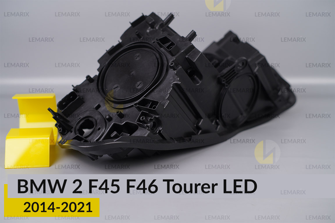 Корпус фары BMW 2 F45 F46 Tourer LED (2014-2018) дорест правый