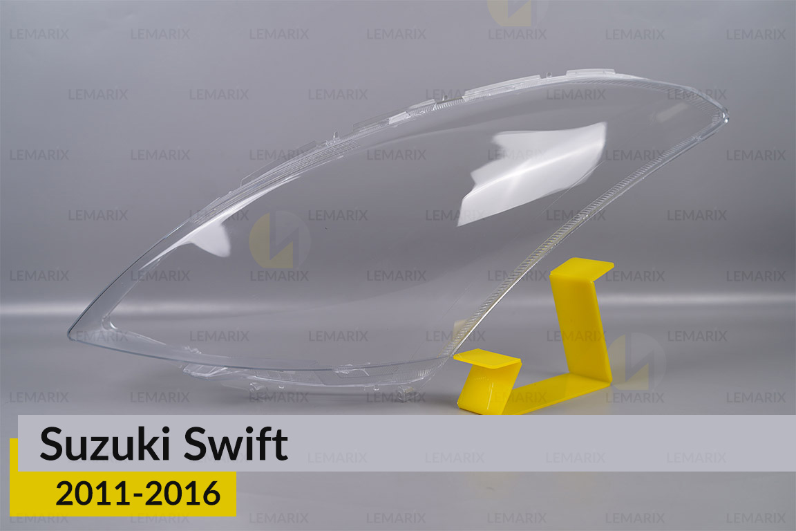 Стекло фары Suzuki Swift (2011-2016) левое