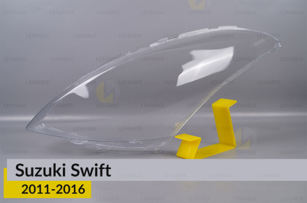 Стекло фары Suzuki Swift (2011-2016) левое