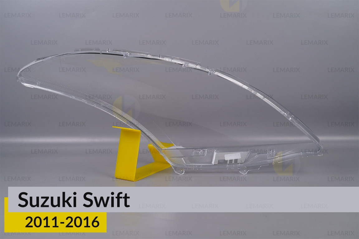Стекло фары Suzuki Swift (2011-2016) левое
