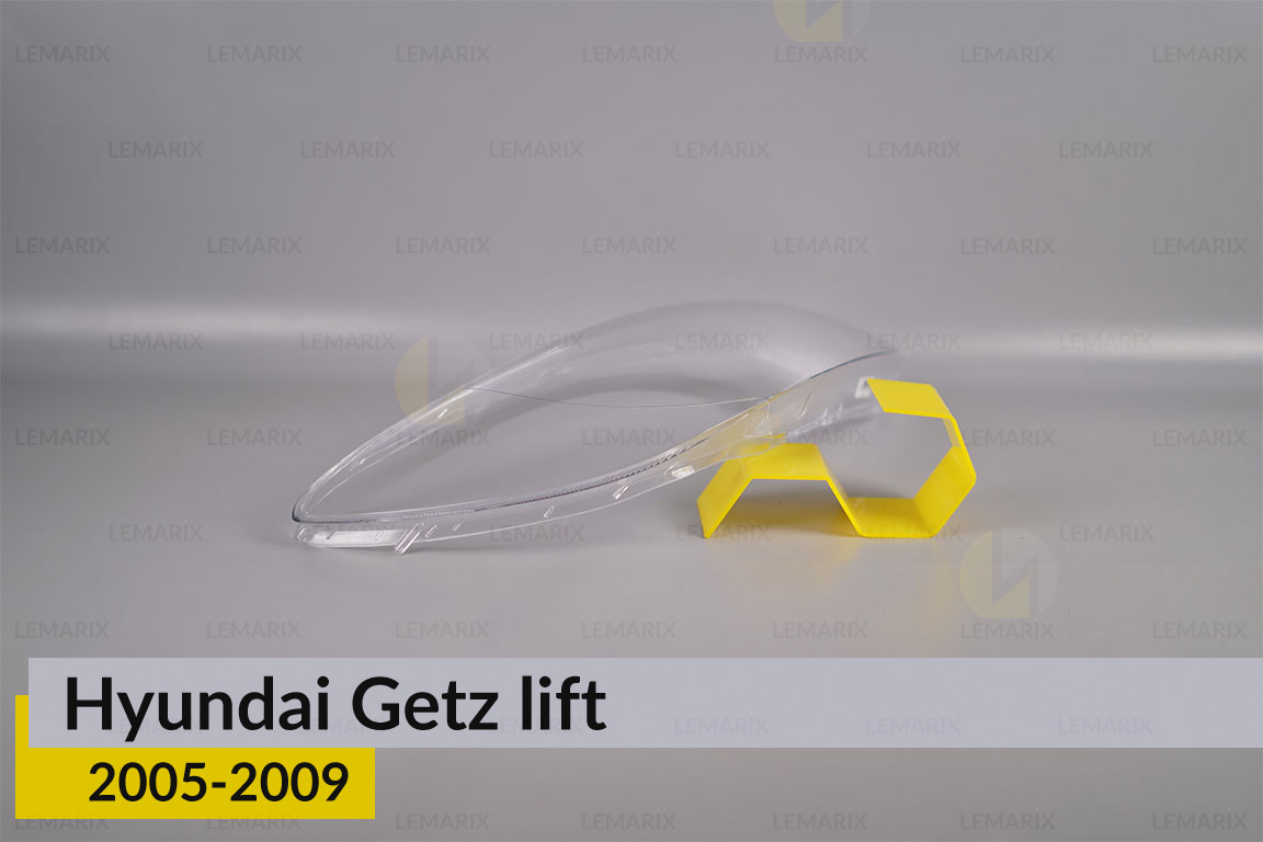 Скло фари Hyundai Getz (2005-2009) рест праве