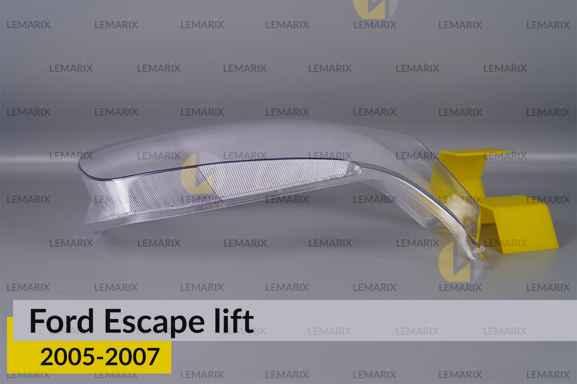 Стекло фары Ford Escape (2005-2007) рест правое