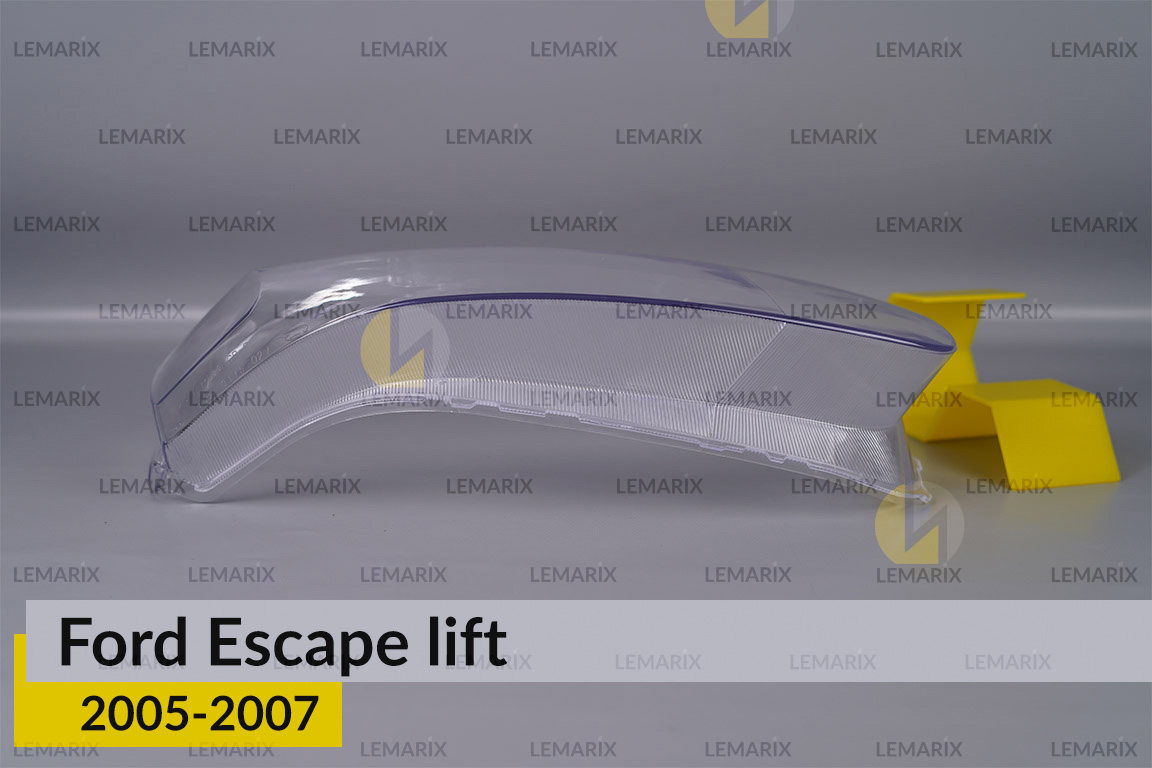 Стекло фары Ford Escape (2005-2007) рест правое