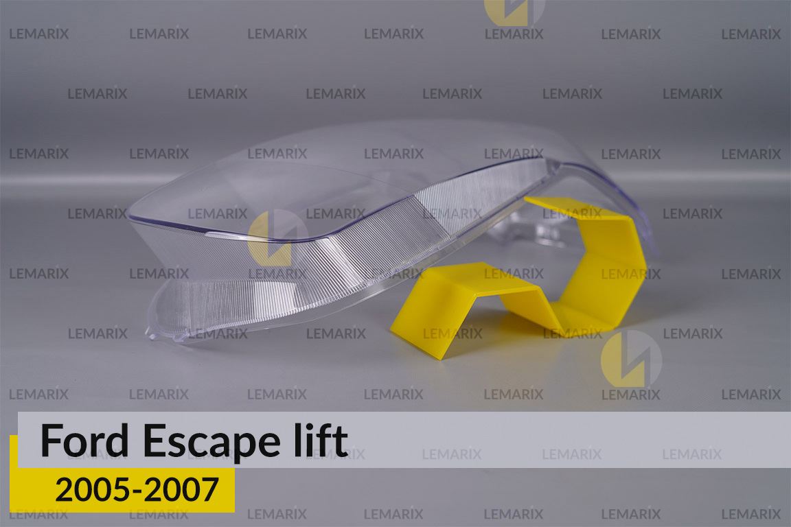 Стекло фары Ford Escape (2005-2007) рест правое