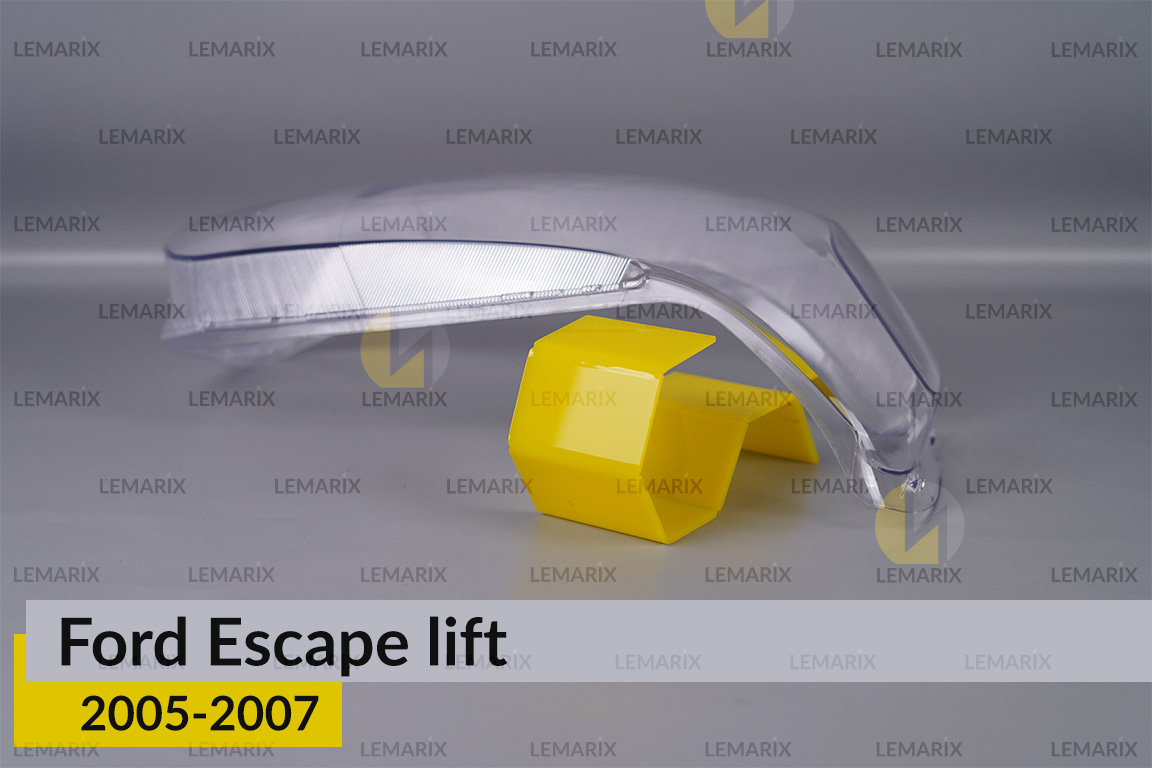 Стекло фары Ford Escape (2005-2007) рест правое