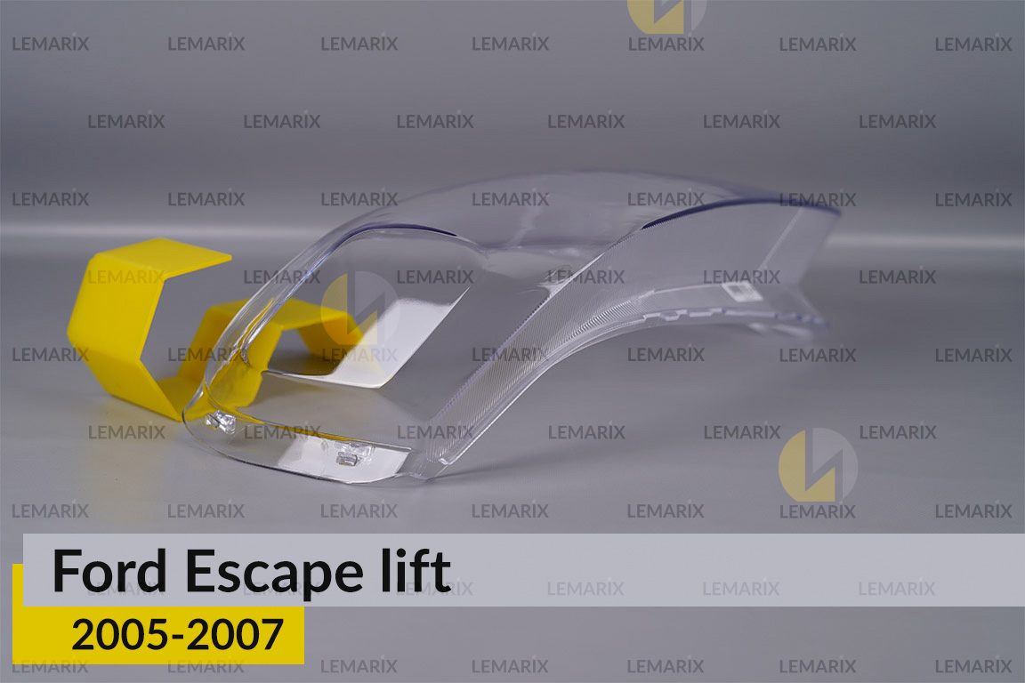 Стекло фары Ford Escape (2005-2007) рест правое