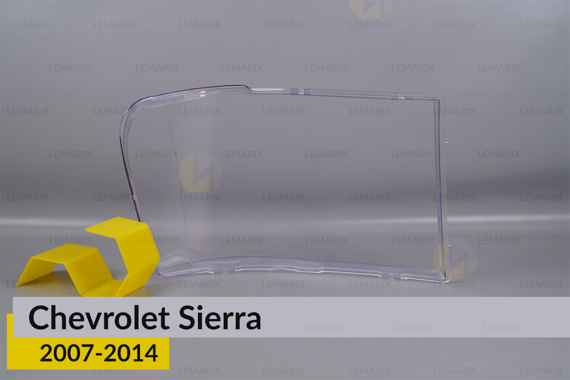 Скло фари GMC Sierra (2007-2014) ліве