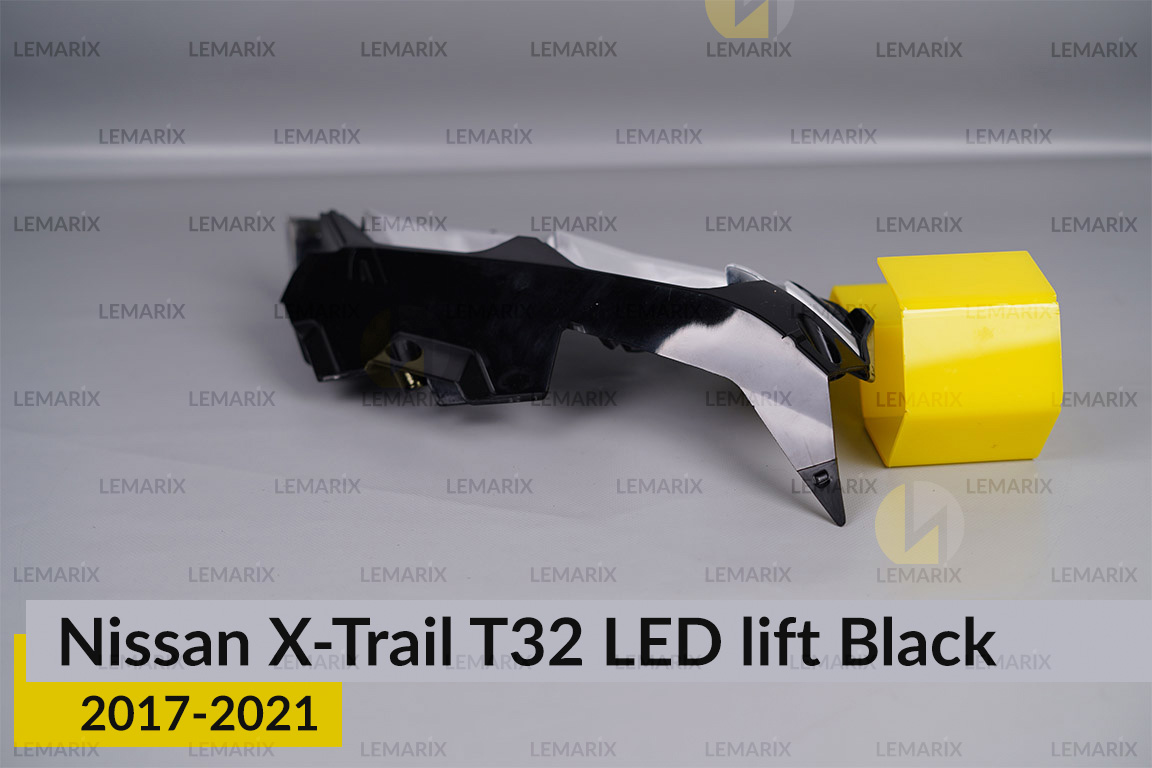 Декоративна маска внутрішня Nissan X-Trail T32 LED Black (2017-2021) рест права