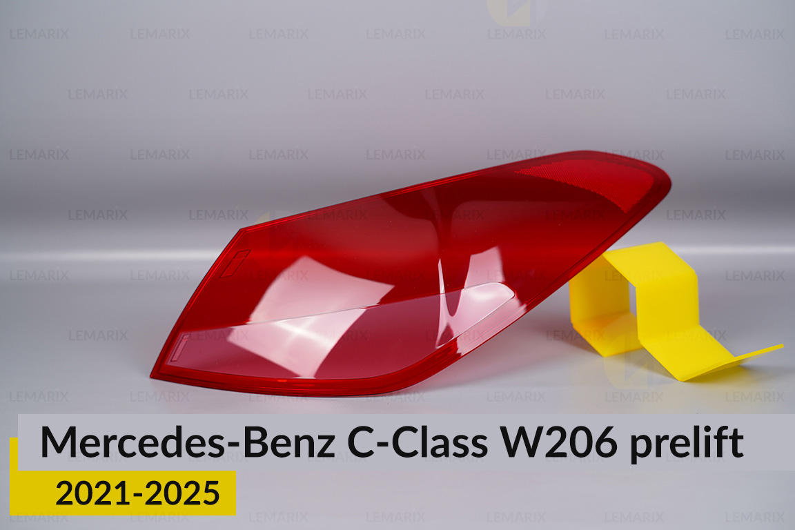 Стекло заднего фонаря внешнее в крыле Mercedes-Benz C-Class W206 (2021-2026) дорест правое