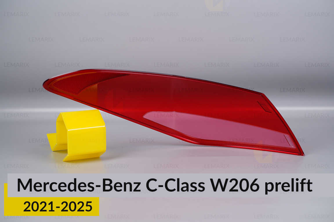 Стекло заднего фонаря внешнее в крыле Mercedes-Benz C-Class W206 (2021-2026) дорест правое